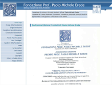 Tablet Screenshot of fondazione-erede.org